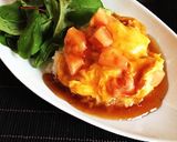 トマチーオムレツ☆あんかけご飯作り方4写真