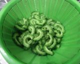 夏の思い出　もう一品のゴーヤのおひたし作り方6写真