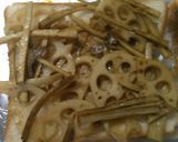 朝食 ランチに☆ ごぼう 蓮根 トースト作り方4写真