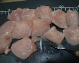 鶏胸肉のレモン風味唐揚げ作り方1写真