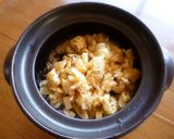 土鍋塩こんぶご飯♪作り方3写真