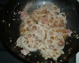 れんこんの和風ペペロンチーノ作り方3写真