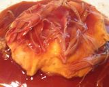 カニカマで簡単3分★甘酢あんかけ天津飯☆作り方3写真