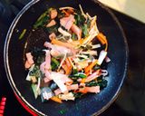 ほうれんそう、べーこんのチーズ焼き作り方2写真