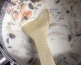 鮭ときのこのクリームパスタ作り方5写真