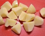 つぶつぶ八列コーン入りのポテト餅作り方2写真