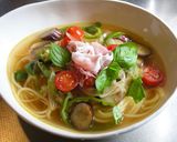 野菜たっぷりのスープスパゲティ♪作り方8写真