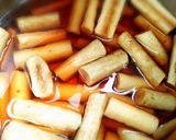 おせち*やわらか酢ゴボウ*圧力鍋使用作り方4写真