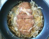 絶賛された♪かつ丼…かつ煮で夕食メインに作り方8写真