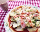 野菜たっぷりピザ作り方6写真