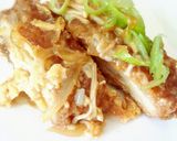 絶賛された♪かつ丼…かつ煮で夕食メインに作り方14写真