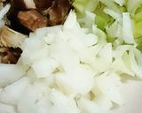 がっつり☆焦がしニンニク牛肉炒飯作り方1写真