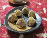 麩＆小豆餡のクルミ入り和菓子作り方4写真