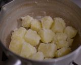 つぶつぶ八列コーン入りのポテト餅作り方7写真