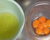 ☆簡単！ふわふわ抹茶シフォンケーキ☆作り方1写真