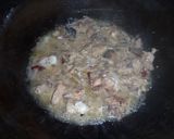 サバの水煮缶とトマトのパスタ作り方2写真