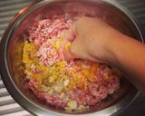 椎茸の肉詰め 生姜ソース作り方9写真