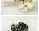 簡単♪離乳食中期~ほうれん草卵とじ丼作り方4写真