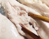 鶏ささみの酒蒸しとゆでキャベツ作り方6写真