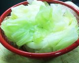 鶏ささみの酒蒸しとゆでキャベツ作り方7写真