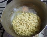 マルちゃん正麺で・お月見ラーメン作り方4写真