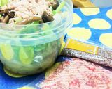 160kcal弁当♡サラダうどん作り方2写真