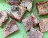 チキンの卵アーモンド炒め♡〜カフェ風〜作り方1写真