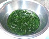 すし酢+酢醤油♥きゅうりとワカメの酢の物作り方1写真