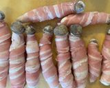 簡単♪ぶなクイーンの肉巻き／照り焼き作り方2写真