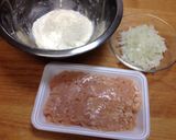 子どもごはん*鶏とーふバーグ*9ヶ月頃〜作り方1写真