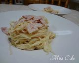 明太子クリームパスタ作り方4写真