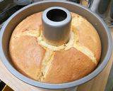 ヨーグルトと桃のシフォンケーキ作り方11写真