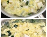 簡単♪離乳食中期~ほうれん草卵とじ丼作り方7写真