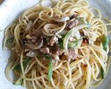 サンマのわたソースパスタ作り方6写真