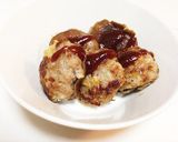 しいたけ丸ごと、ハンバーグ作り方9写真