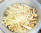 簡単なキノコと納豆の和風パスタ作り方1写真