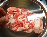 お肉が冷凍焼けする前のプチ手間！作り方2写真