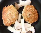 ☆和風チキンハンバーグ☆作り方3写真