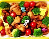 ♫トッキュウジャー運動会キャラ弁当♫作り方4写真