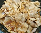 我が家のもち豚生姜焼き定食ぅ☆作り方9写真