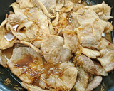 我が家のもち豚生姜焼き定食ぅ☆作り方9写真