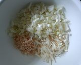 家庭にある材料で＊ふっくらお好み焼き作り方1写真
