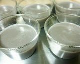 豆乳で黒豆プリン＊黒豆の残った煮汁で作り方4写真
