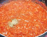 簡単☺秋刀魚のトマトソースパスタ作り方8写真