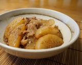 簡単＊大根と豚バラ肉の煮物作り方7写真