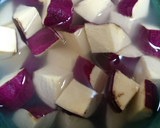簡単＊さつまいものごま味噌あえ作り方1写真