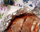 ♪生鮭とキノコのホイル焼き♪作り方6写真