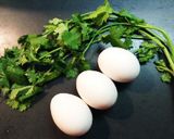 パクチー薫るタマゴサラダ作り方1写真