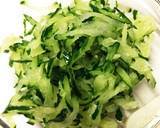 豆腐ときゅうりの簡単＊胡麻だれ坦々冷奴＊作り方1写真
