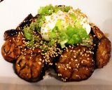 ナスの甘辛丼作り方10写真
